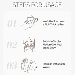 100g Original Turmeric Soap For Dark Spot Skin Whitening Facial Body Hand Make Soap Bar Deep Cleaning Ginger Moisturizing Soap