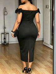L-4XL Plus Size Clothes Dresses Women Robes Summer Short Sleeve Street Style Casual