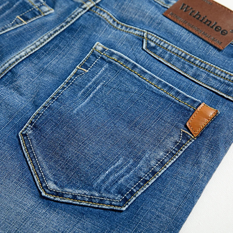 4 Model Classic Style men’s slim denim shorts
