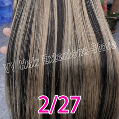 Flat Tip Keratin Hair Extensions Pre-Bonded Flat Tip Hair Extensions 50 Gram Double Drawn Straight 16-30 inch Indian Remy Hair