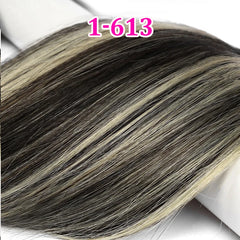 Flat Tip Keratin Hair Extensions Pre-Bonded Flat Tip Hair Extensions 50 Gram Double Drawn Straight 16-30 inch Indian Remy Hair