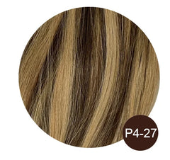 Micro Loop Hair Extensions Remy Human Hair Straight Human Fusion Hair 50 Strands Micro Link Hair Extension Natural Beads Hair