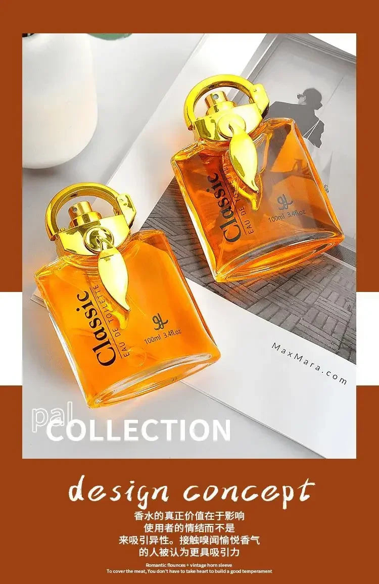 100ml Arabic Style Strong Perfume High Quality Original Perfumes Mens Charm Perfume Fragrance Lasting Pheromones Attract Women