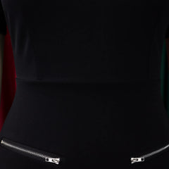 2026 Women's Elegant Simple Solid Color Dress Round Neck A-Line Shape Slimming Effect Waist-Slimming Full Dress