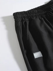 2024 New Cargo Pants Men's Loose Straight sports Clothing Solid color sweatpants Versatile Joggers Woven Casual Male Trousers