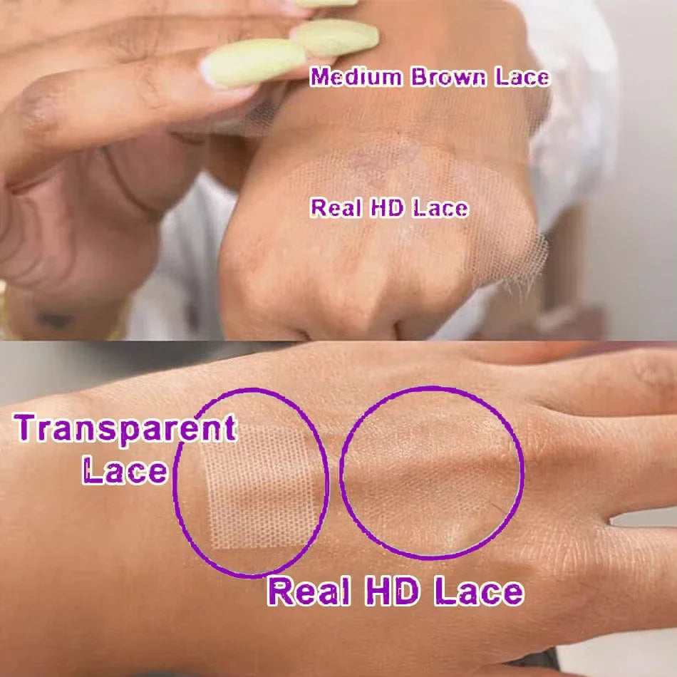 13x6 Chocolate Brown Body Wave Lace Front Wig 16-36 Inch Lace Frontal Wig 100% Human Hair Pre Plucked Colored Human Hair Wig