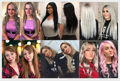 K -Tip Hair Extensions Human Hair V tip keratin fusion hair extensions Natural Straight Machine Remy Hair extensions