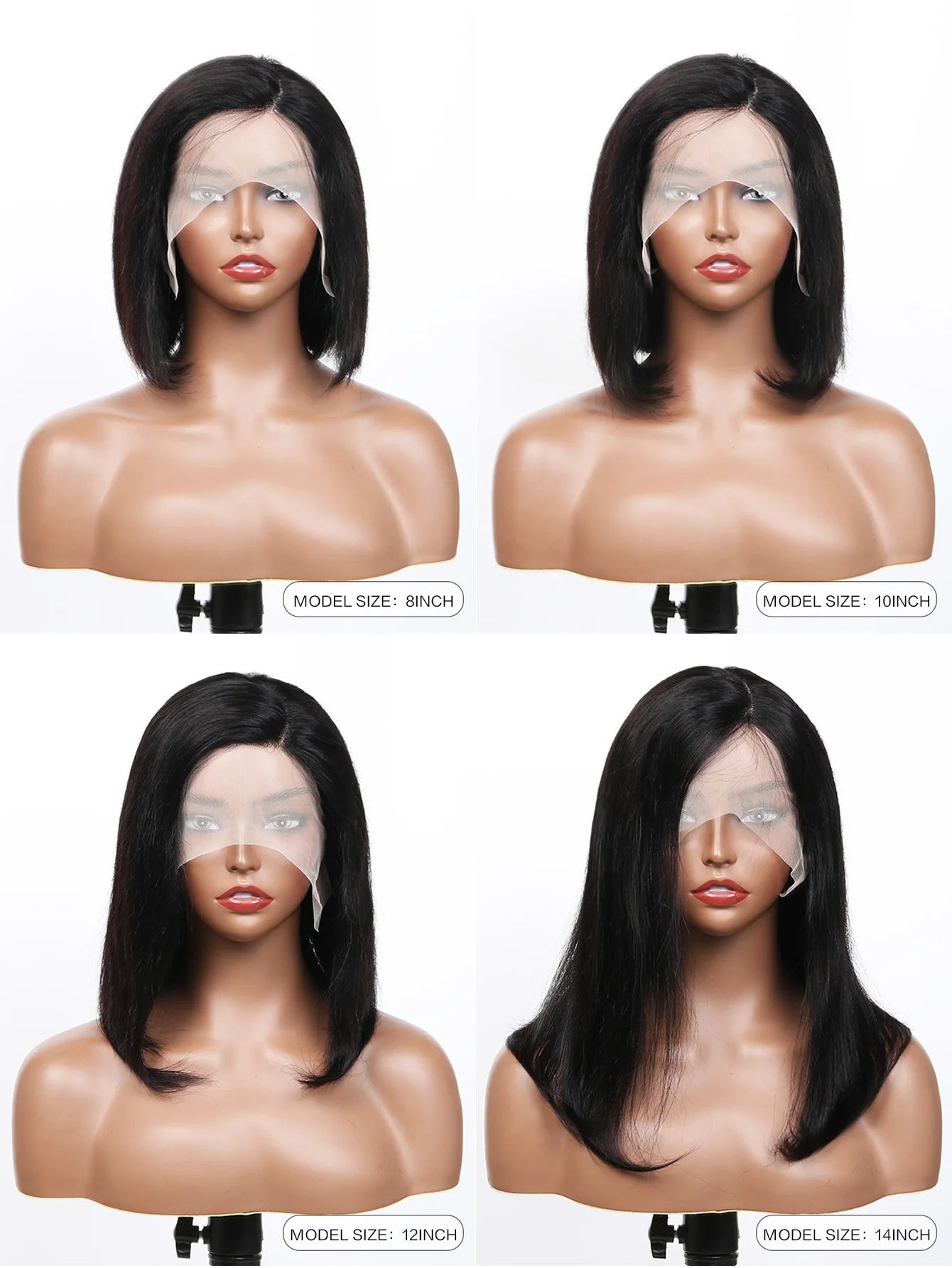 Hot Sale Short BOB Wig T Part Side Part Bob Wigs Lace Frontal Brazilian Human Hair for Black Women