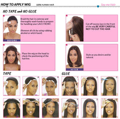 Malaysia Hair Side Part Pixie Cut Straight Wigs Short Bob Hair Wig 100% Human Hair 13x4 Lace Front Human Hair Wigs Natural Color