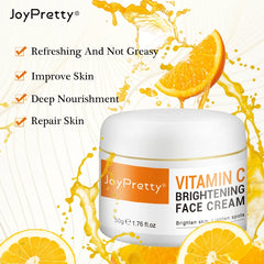 Vitamin C for Face Cream Pigments Dark Spots Removal Firming Facial Cream Lightening Skin Care Products Beauty Health