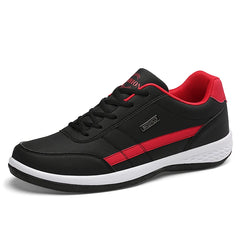 New Men Shoes Casual Shoes Leather Lace-Up Casual Sports Shoes Outdoor Wear-Resistant Vulcanized Shoes High-Quality Men Shoes