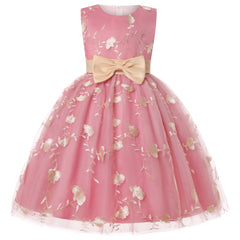2024 New  Girls' Dress Printed Princess Dress Children's Dress June 1 Performance Children's Dress ins
