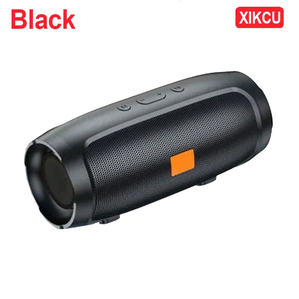 XIKCU Portable Dual Bluetooth Speaker Stereo Outdoor Tfusb Playback Fm Voice Broadcasting Portable Subwoofer 50 Wireless Speaker