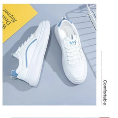 Womens Shoes Daily Lightweight Casual Shoes Comfortable Soft Bottom Sneakers Women Lace Up Flats Zapatillas Mujer