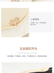 Women's Bag Korean Ins Fashion High-end Single Shoulder Bag Sequin Trend Bow