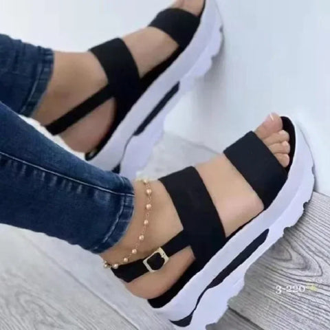 Summer New Women Sandals Lightweight Wedges Shoes Womea Sandals Platform Shoes Female Heels Sandalias Mujer Casual Shoes