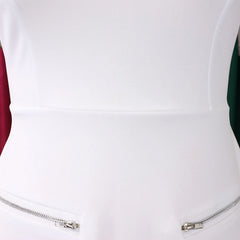 2026 Women's Elegant Simple Solid Color Dress Round Neck A-Line Shape Slimming Effect Waist-Slimming Full Dress