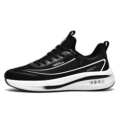 Men Sports Shoes 2026 Spring New Trend Mesh Cushioning Rebound Flat Bottom Youth Running Competition Training Shoes for Men