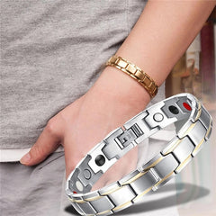 Twisted Dragon Magnetic Therapy Couple Bracelet Detachable Women Men Bangle Slimming Therapy Wristband Health Care Jewelry