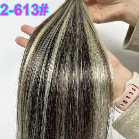 K Tip Hair Extensions Keratin Human Hair Hot Fusion Hair Extension Italy Keratin Glue Machine Remy 12-24inch 30 50G/pack