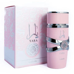 Lattafa Yara Vanilla Gourmand Fruity Floral Eau De Parfum Long-Lasting Fragrance for Women 3.40 Ounce 100 Ml