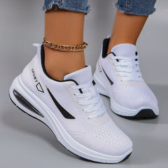 Spring new women's sports shoes, fashionable, breathable, lightweight, non-slip, wear-
