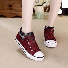 Women Platform Canvas Sneakers Woman Spring Casual Shoes Breathable Trainers Female Sneaker Summer Lady Vulcanized Shoes