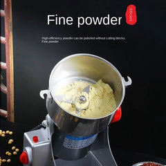 1000/1500/2000g Coffee Grinder Machine 4100W Home Stainless Steel Grains Spices Medicinal Herbs Dry Food Grinder Crusher