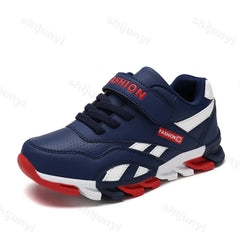 Boys' Fashion Trend Low Top Thick Sole Casual Sports Shoes 2025 Autumn New Style Childrens' Comfortable Shoes