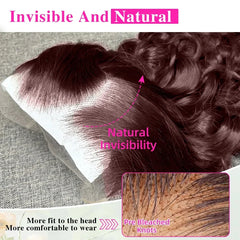 HD Chocolate Brown Human Hair Wigs 13x6 Full Lace Frontal Body Wave Brown Wigs Brazilian 30 Inch 13x4 Lace Front Wig 220 Density