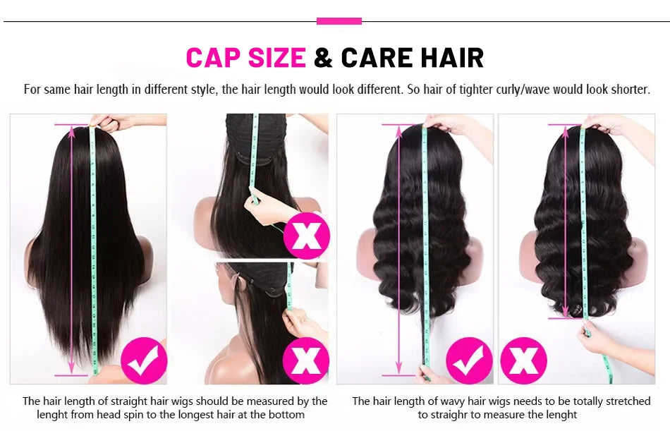 100% Vietnamese Super Double Drawn Bone Straight 13x4 Frontal Bob Wig with Human Hair Natural Black 210% Density For Black Women