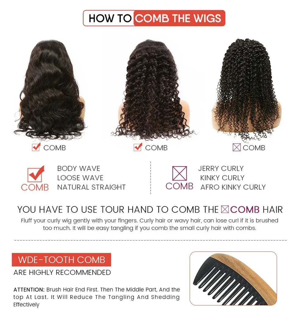 Jerry Curly Lace Front Short Bob Glueless Wigs Human Hair 4x4 Closure Wigs Pre Cut Lace Ready to Wear 13x4 Front Wigs For Women