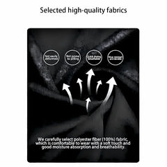 2025 Summer Men's long-sleeved lapel casual polo shirt Breathable and comfortable shirt Solid polo shirt High-quality