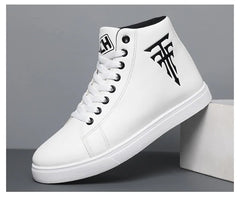 Sneakers Man Casual Vulcanized Male Comfortable High Top Shoes Outdoor Men Lightweight Fashion Mens Shoes WaterprooF