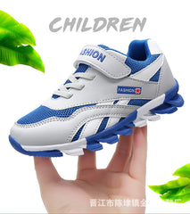 Boys' Fashion Trend Low Top Thick Sole Casual Sports Shoes 2025 Autumn New Style Childrens' Comfortable Shoes