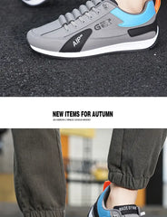 Men Running Shoes Outdoor Sport Jogging Sneakers 2024 New Vulcanized