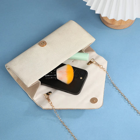 Latest Fashion Glitter Women Evening Bags Party Banqu hand bag PearlL