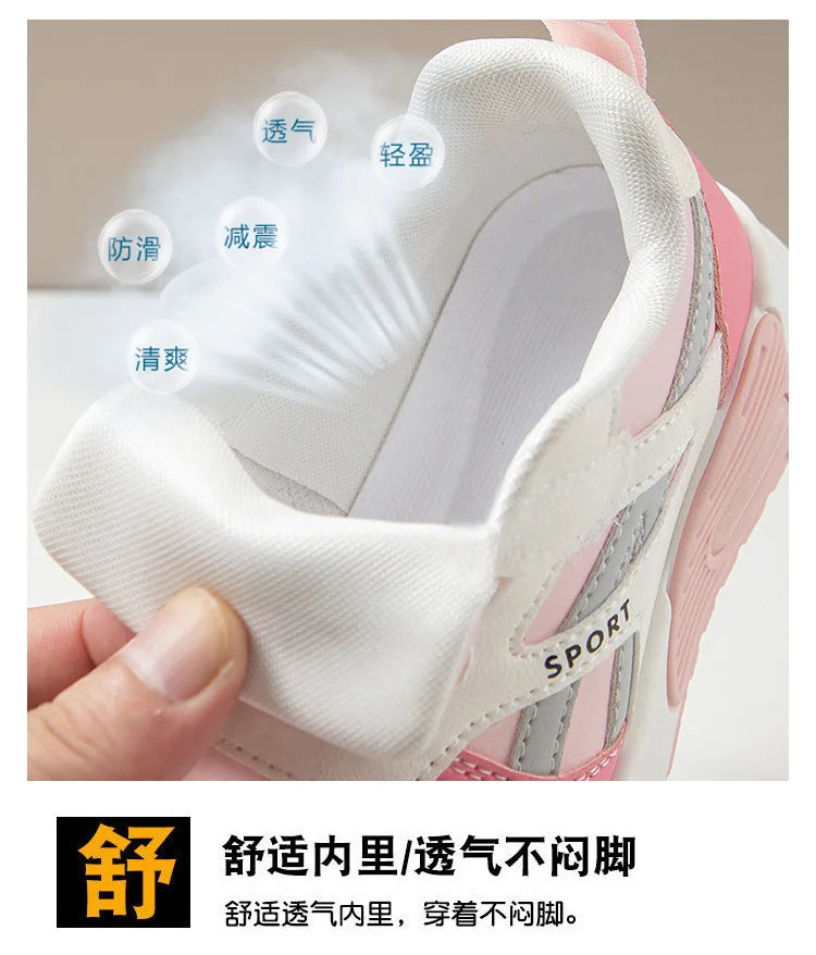 Zapatos De Mujer 2025Autumn New Kids Sneakers Comfort Soft Bottom