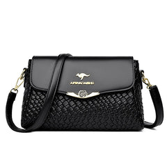 Luxury Handbag Women Bags Designer Pu Leather Knitting