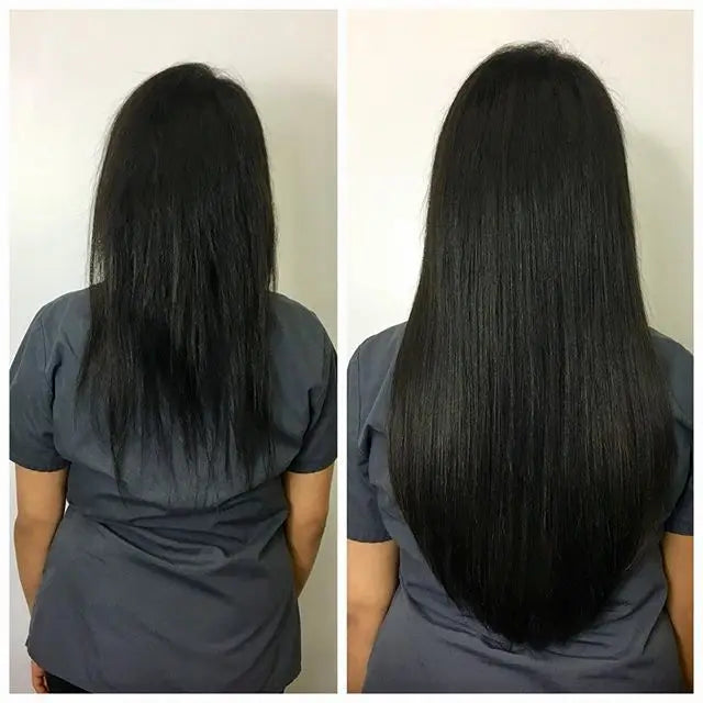 Tape In Kinky Straight Human Hair Extensions Brazilian Hair Adhesive Extensions Skin Weft Black 100% Real Human Hair for Women