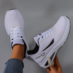 Spring new women's sports shoes, fashionable, breathable, lightweight, non-slip, wear-