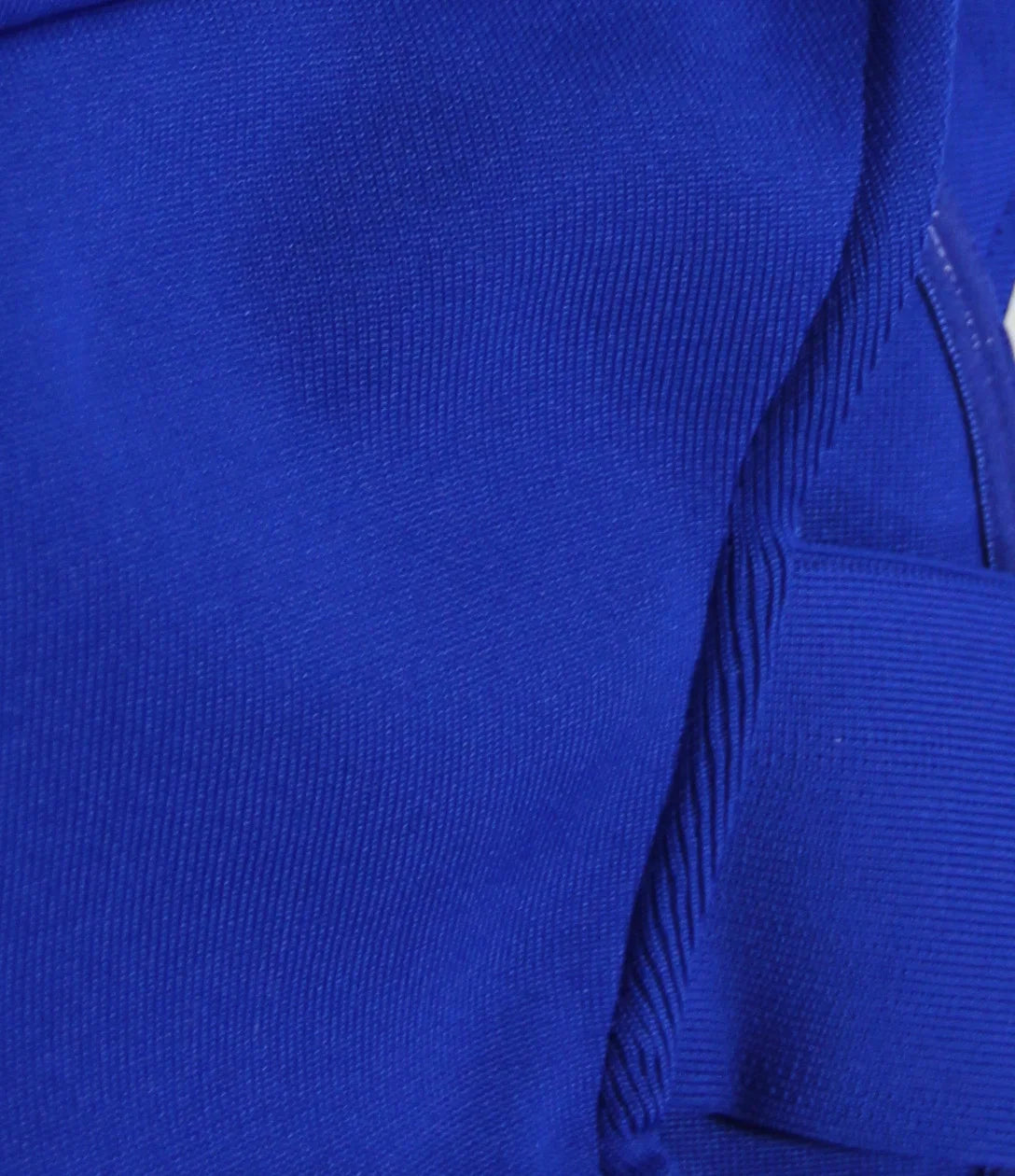 One Shoulder Ruffle Split Thigh Bodycon Midi Elegant Bandage Dress For Coaktail Party