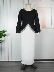 Elegant Women Chiffon Dresses Wedding Prom Party Evening Gown African Dashiki Maxi Robes 2026