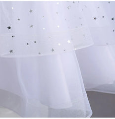 Flower Girl Dresses for Wedding White Champagne Red Pink Child Gala Evening Formal Luxury Birthday Puffy Irregular Elegant Dress