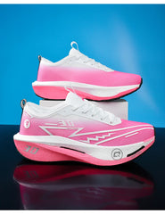 Men Running Shoes Marathon Carbon Board Speciality Sports Breathable Lightweight Women's Comfortable Athletic Sneakers New