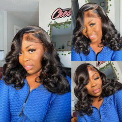 13x4 Body Wave Lace Front Wig Human Hair PrePlucked Brazilian Hair Lace Frontal Wigs For Women