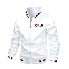 Daily comfortable baseball jersey 2026 casual outdoor men's fashionable windproof zipper hooded jacket sportswear