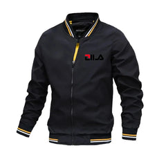 Daily comfortable baseball jersey 2026 casual outdoor men's fashionable windproof zipper hooded jacket sportswear