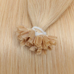 Wholesales K -Tip Hair Extensions Human Hair V tip keratin fusion hair extensions Natural Straight Machine Remy Hair extensions