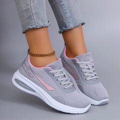 Spring new women's sports shoes, fashionable, breathable, lightweight, non-slip, wear-